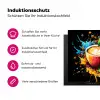 Koffie - Graffiti - Drinken - Abstract Inductie beschermer vinyl 3mm middel -zzzzzzz-lf-ups