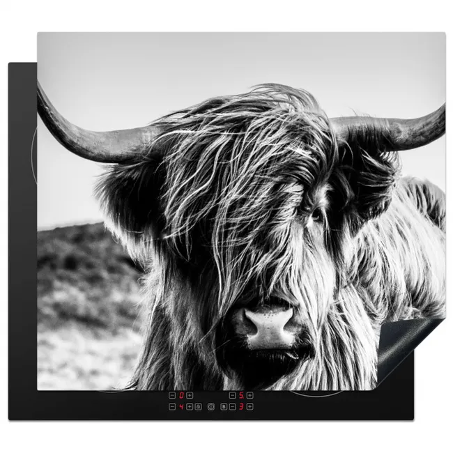 Stille Kracht Inductie beschermer vinyl 3mm middel -3d