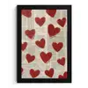 Hartjes - Krant - Loveyou fotolijst zwart zonder passe partout klein -3d