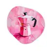Roze - Verf - Coffee Wandcirkel Organisch Forex 3mm klein -3d