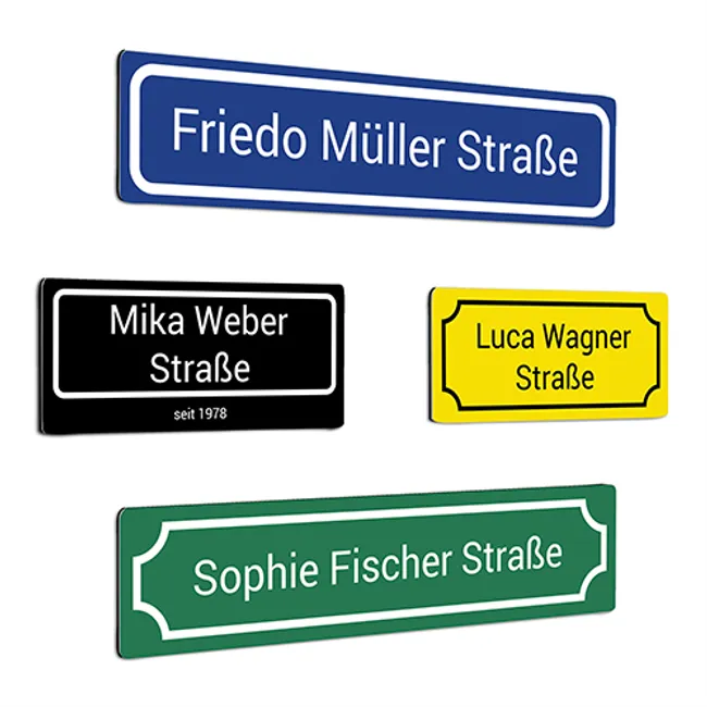 Straßenschild