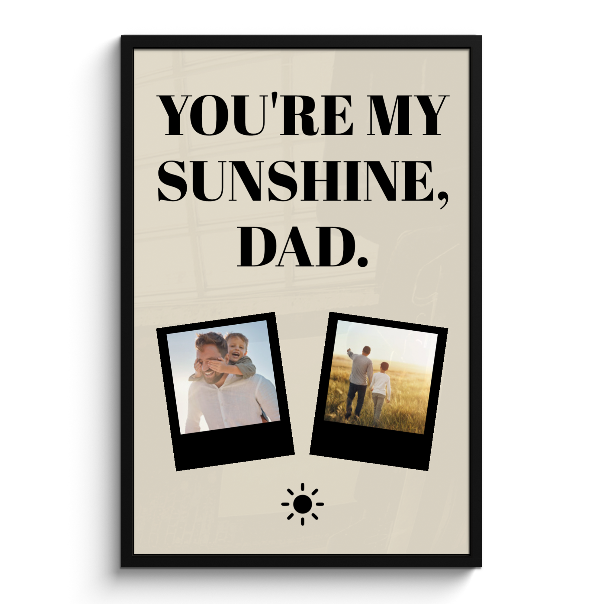 Foto im Rahmen You're my sunshine