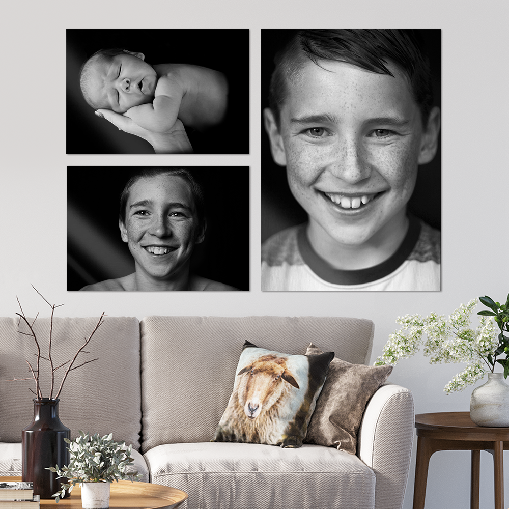 Foto auf Aluminium
