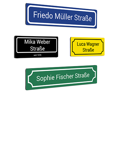 Straßenschild