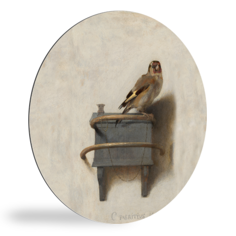 Runde Bilder - Stieglitz - Alter Meister - Carel Fabritius