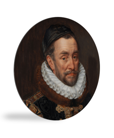 Runde Bilder - Wilhelm von Oranien - Gemälde von Adriaen Thomasz.