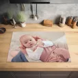 Herdabdeckplatte mit Foto von Baby thumbnail