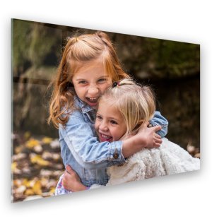Foto auf Aluminium 50x50 cm