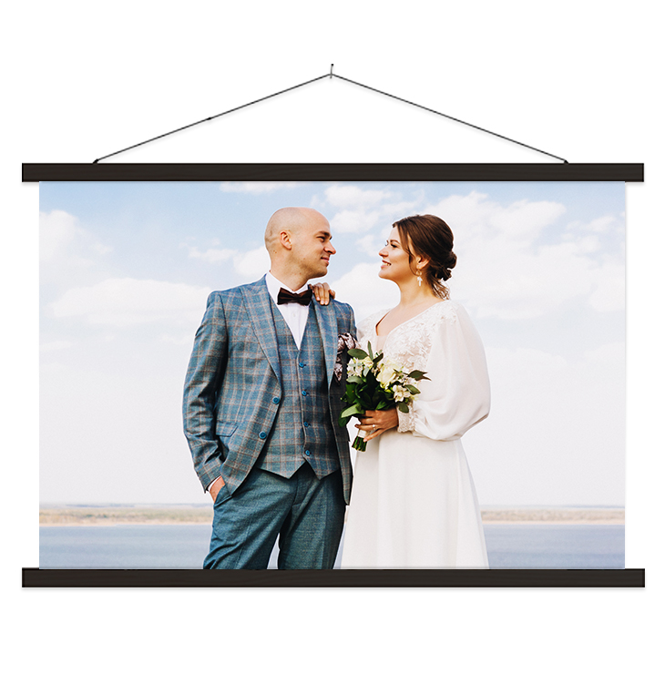 Foto auf Aluminium 50x50 cm