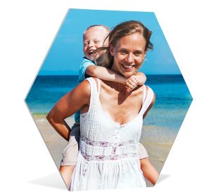Foto auf Aluminium 50x50 cm