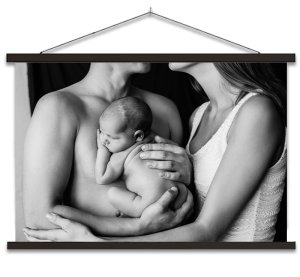 Foto auf Aluminium 50x50 cm