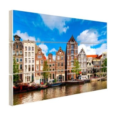 Herengracht in Amsterdam Holz