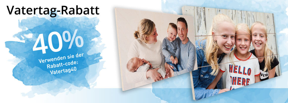 Vatertag header 40% Rabatt!
