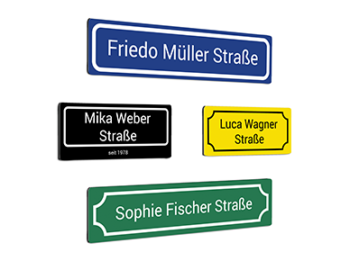 Straßenschild Preise