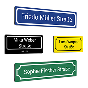 Straßenschild Preise