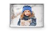 Schnee-Fotoblock