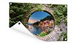 Outdoor Poster Fensterblick