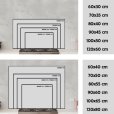 Spritzschutz Küche - Beton - Grau - Weiß-thumbnail-4