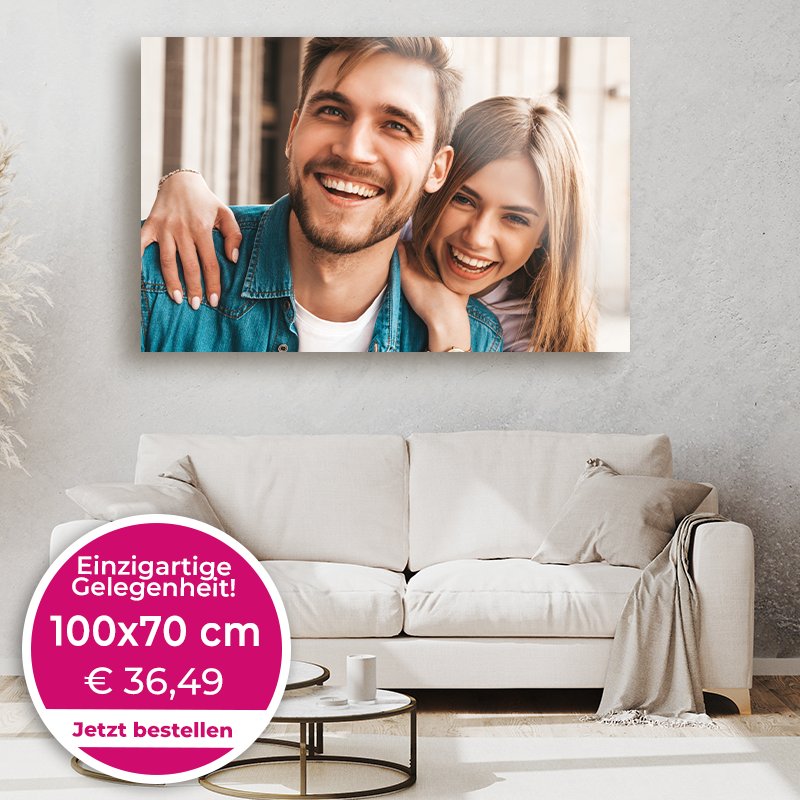 Foto auf Leinwand 120x80cm