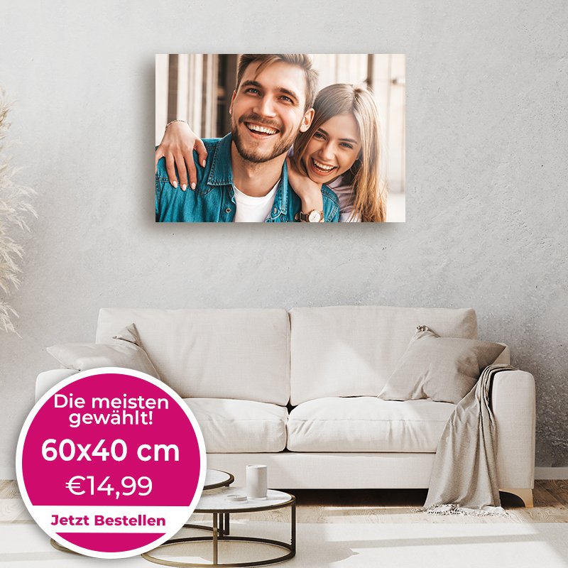 Foto auf Leinwand 70x50cm
