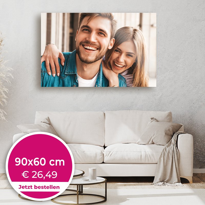 Foto auf Leinwand 100x70cm