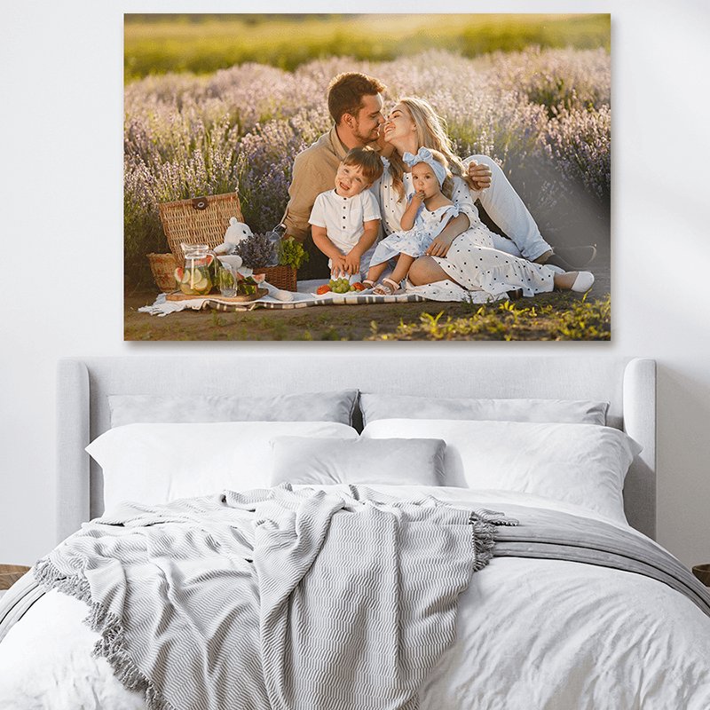 Foto auf Aluminium