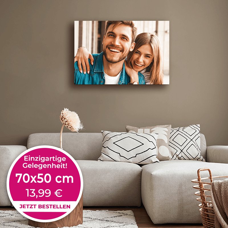Foto auf Leinwand 70x50cm