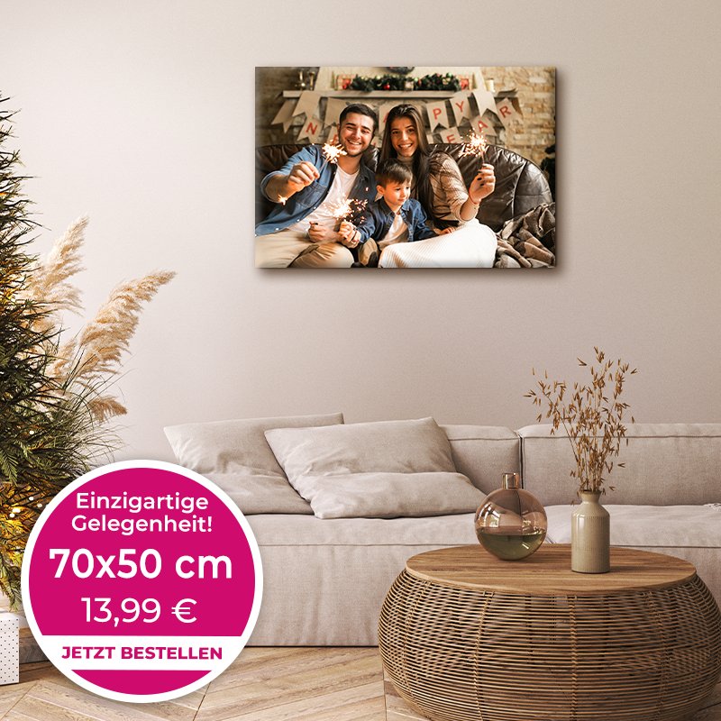 Foto auf Leinwand 70x50cm