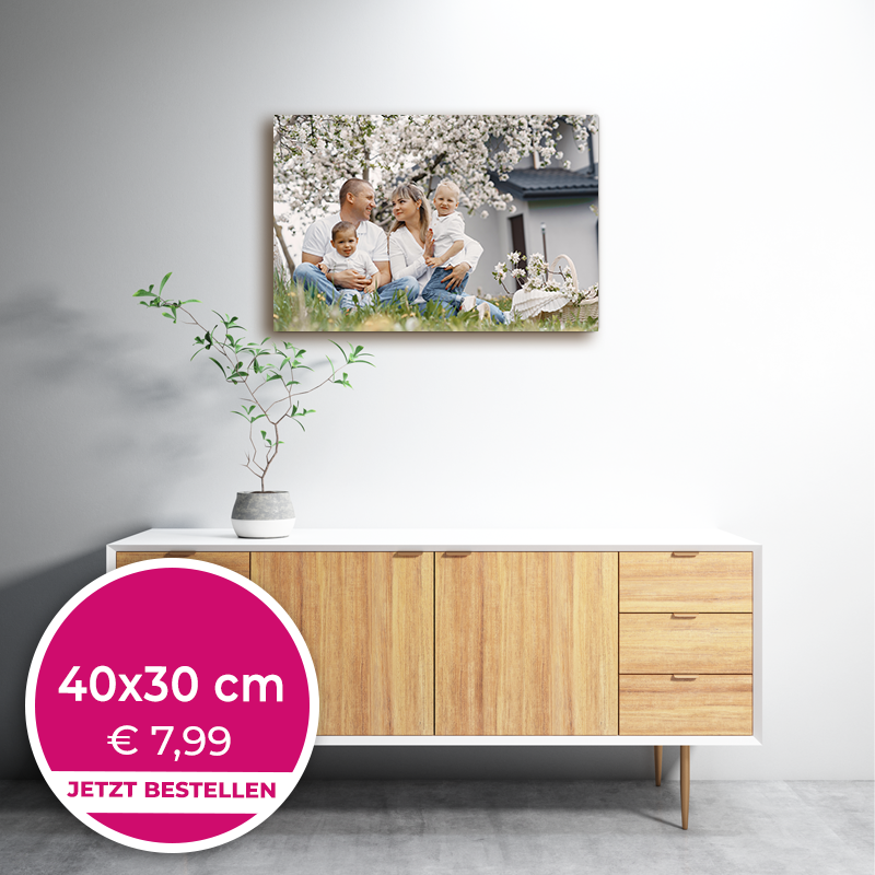 Foto auf Leinwand 70x50cm