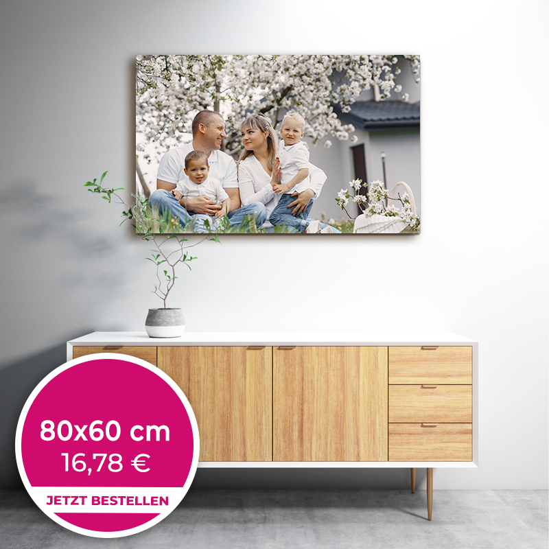 Foto auf Leinwand 100x70cm