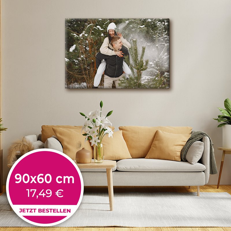 Foto auf Leinwand 60x90cm