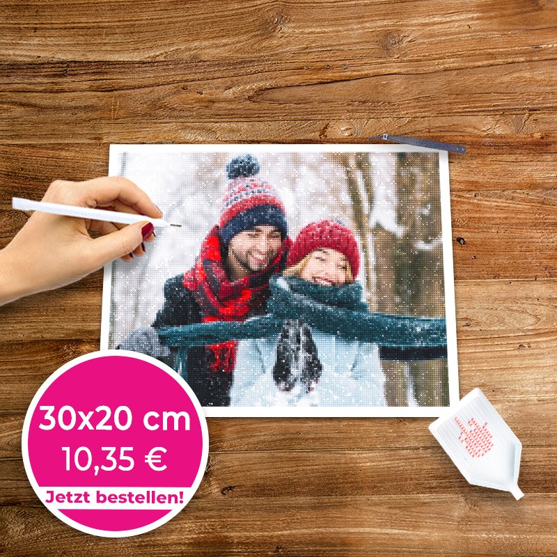 Diamond painting 30x20cm