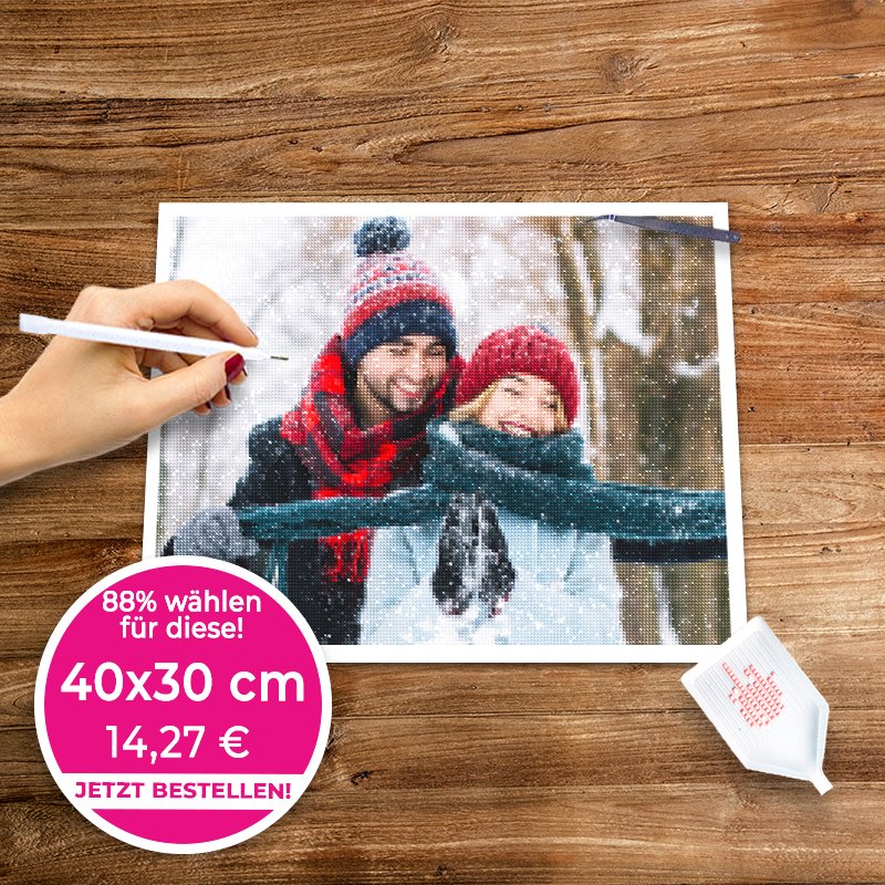 Diamond painting 40x30cm