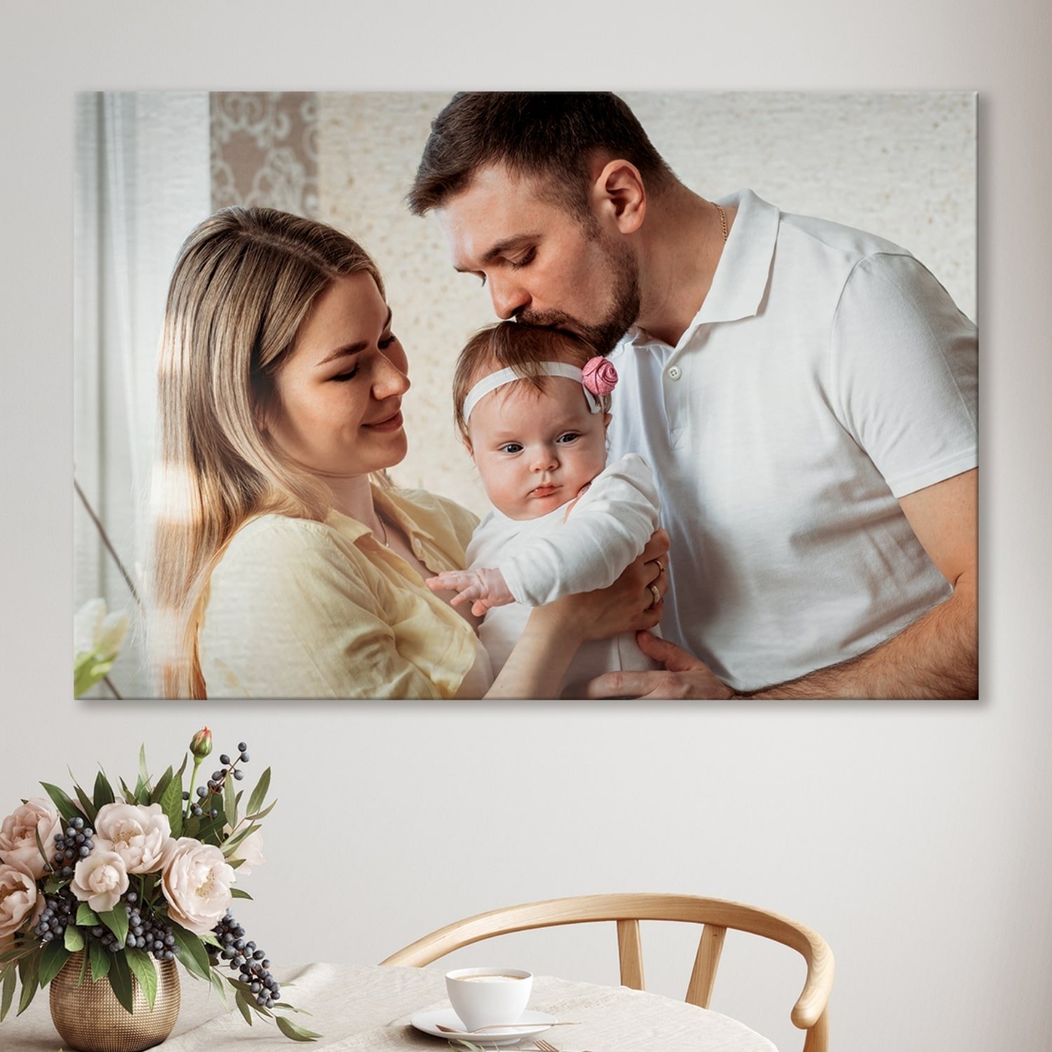 Foto auf Aluminium
