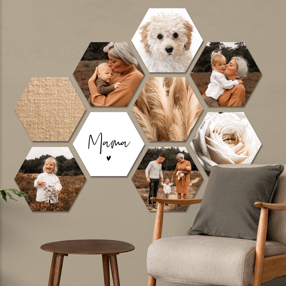 Hexagon-Collage