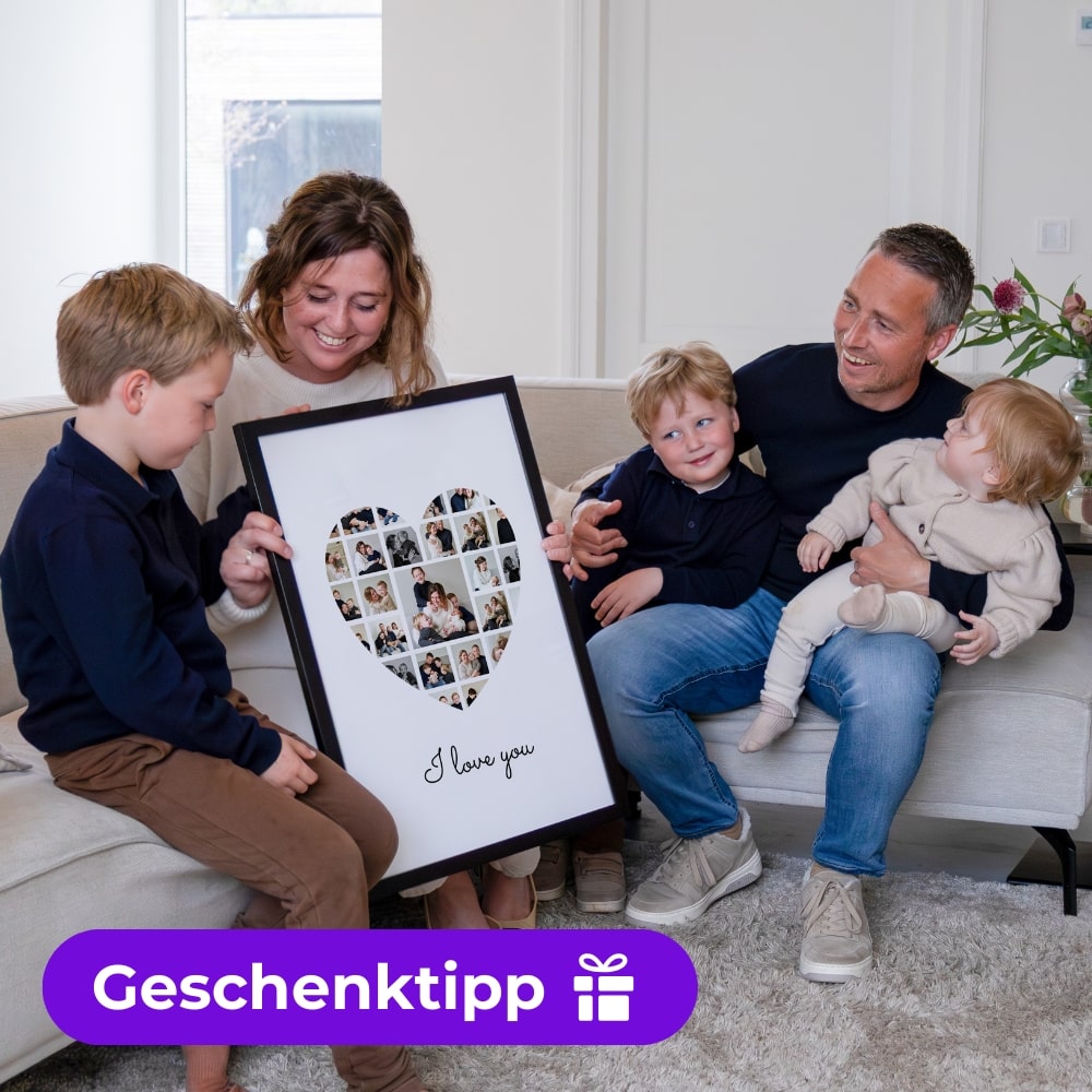Bilderrahmen mit Herz