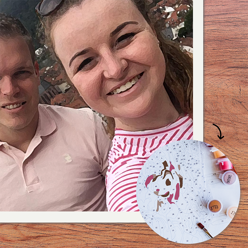 Foto auf Aluminium