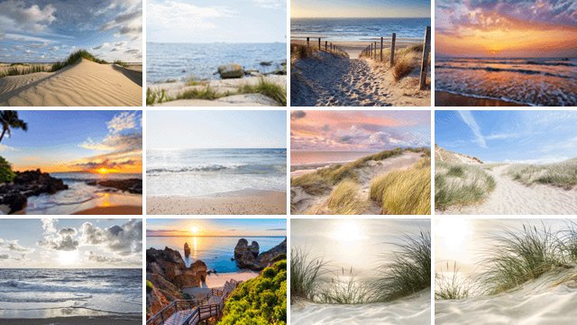 Spritzschutz Küche strand und meer