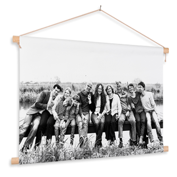 Foto op textielposter aanbieding