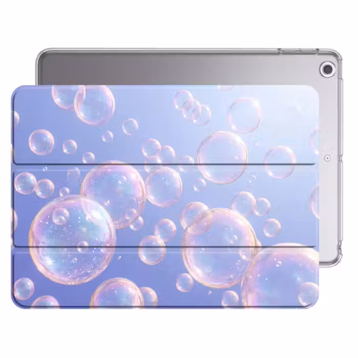 iPad Hülle - Pastell - Blasen - Verträumt