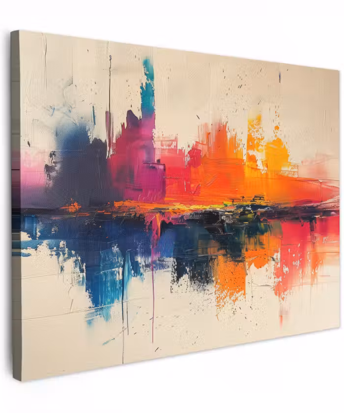 Leinwandbild - Aquarell - Kunst - Modern