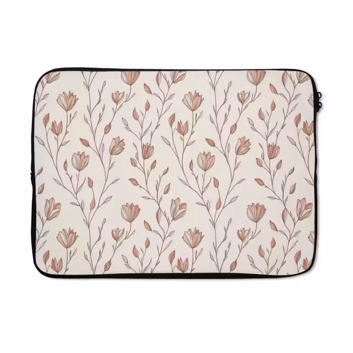 Laptop hülle - Muster - Klassisch - Rosa