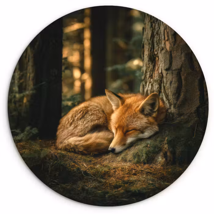 Forexbild Rund - Fuchs - Wald - Schlaf