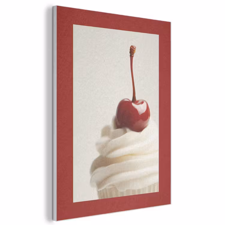 Akustikbild - Cupcake - Kirsche - Rot — 1