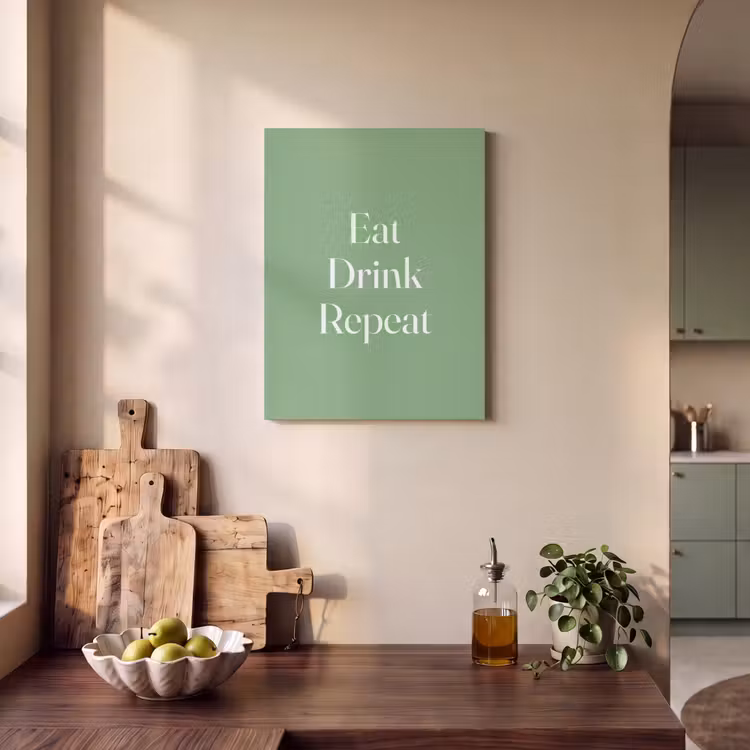 Akustikbild - Essen - Trinken - Text - Mintgrün — 2