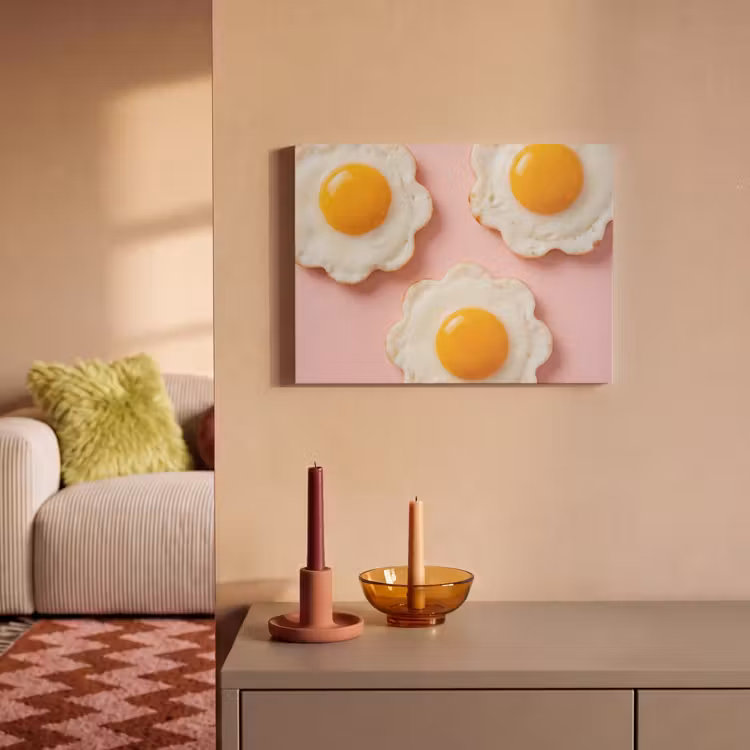 Akustikbild - Eier - Blume - Rosa — 3