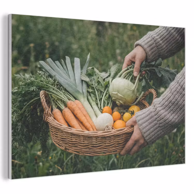 Akustikbild - Feld - Gemüse - Bio - Ernte — 1