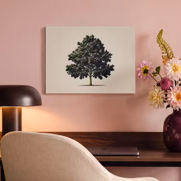 Akustikbild - Eichenbaum - Schatten - Glatt — 4
