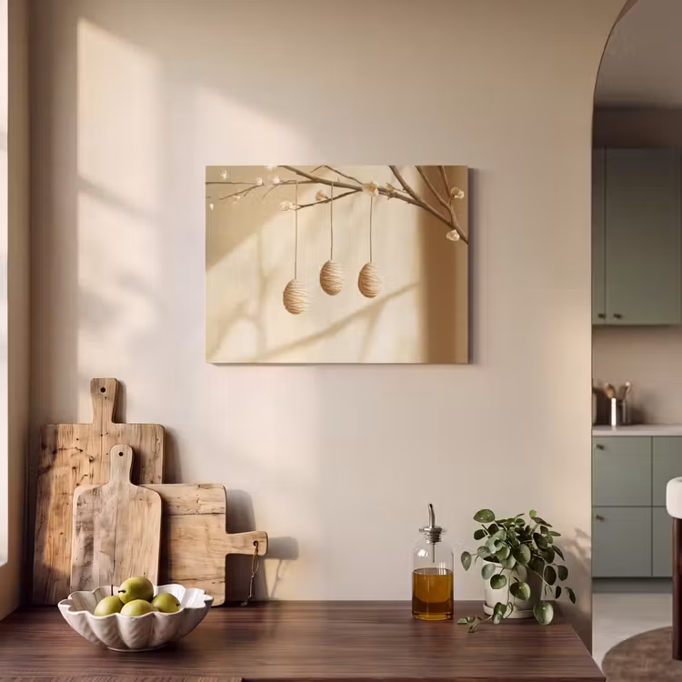 Akustikbild - Beige - Osterkuchen - Eier — 2