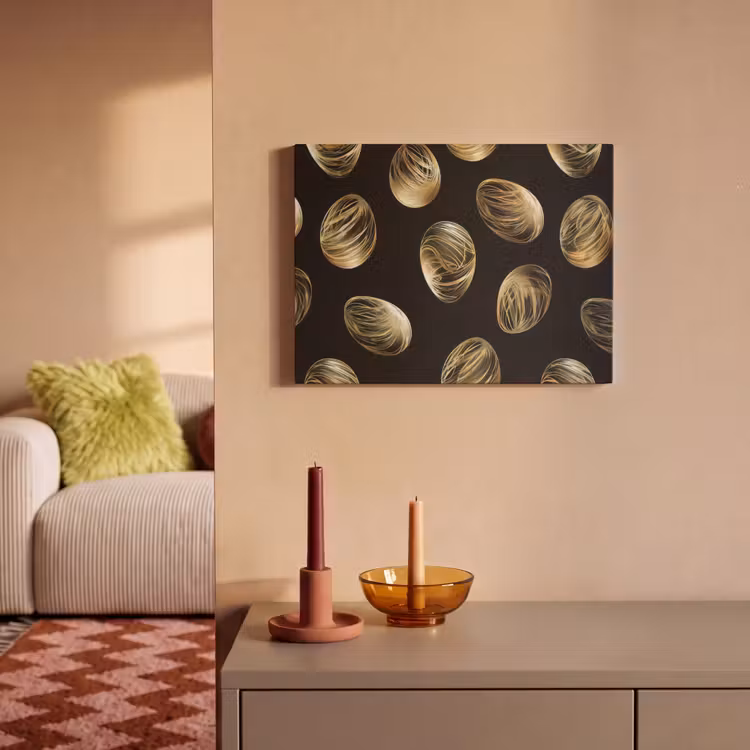 Akustikbild - Eier - Gold - Muster — 3